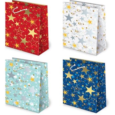 Opakowanie Torebki prezentowe BN T-2L S-15 Gwiazdki 10 sztuk