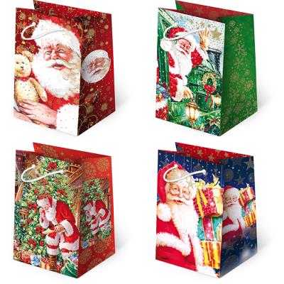 Opakowanie Torebki prezentowe BN T-5L S-39 Mikołaj klasyczny 10 sztuk