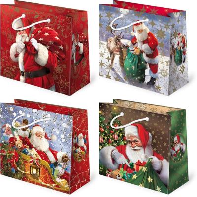 Opakowanie Torebki prezentowe BN T-6L S-43 Mikołaj Realistyczny 10 sztuk