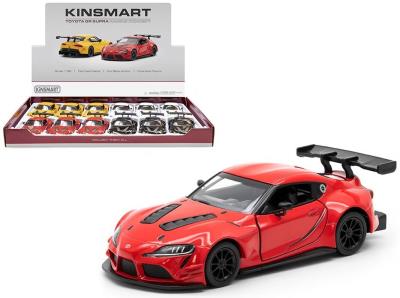 Toyota Supra Gr Racing 1:36 MIX. Wydawca: Kinsmart. SmakLiter.pl Opakowanie Toyota Supra Gr Racing 1:36 MIX