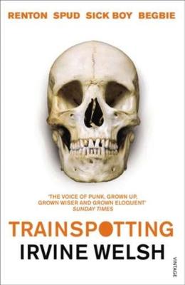 Trainspotting. Autor: Welsh Irvine. SmakLiter.pl Okładka książki Trainspotting