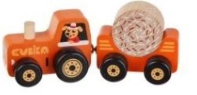 Opakowanie Traktor drewniany
