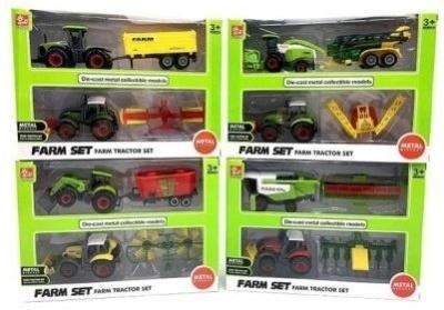 Opakowanie Traktor metalowy 2-pack MIX