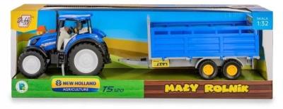 Opakowanie Traktor New Holland T5 z przyczepą 1:32