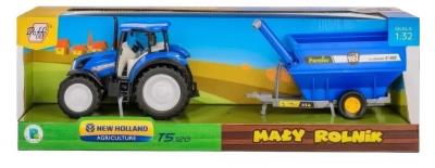 Opakowanie Traktor New Holland T5 z przyczepą 1:32
