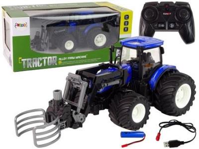 Opakowanie Traktor R/C z chwytnikiem niebieski