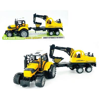 Opakowanie Traktor z koparką