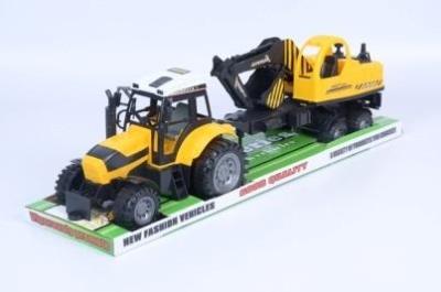 Opakowanie Traktor z maszyną budowlaną