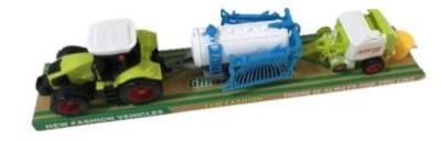 Opakowanie Traktor z maszyną rolniczą