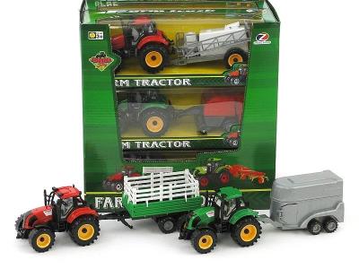 Opakowanie Traktor z maszyną rolniczą lub przyczepą MIX