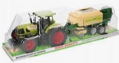 Opakowanie Traktor z prasą