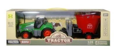 Opakowanie Traktor z przyczepą sterowany pilotem z ładowarką