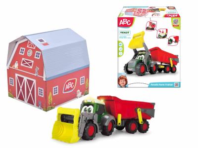Opakowanie Traktor z przyczepką Abc fendt 65 cm