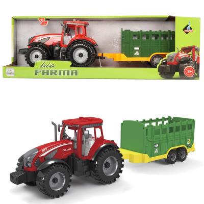 Traktor z zieloną przyczepą. Wydawca: Askato. SmakLiter.pl Opakowanie Traktor z zieloną przyczepą