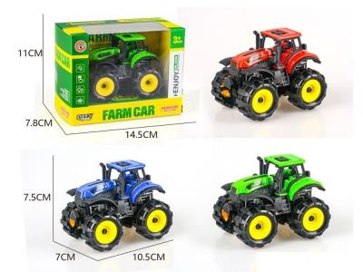 Opakowanie Traktorek z napędem 14,5cm mix