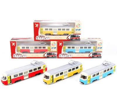 Opakowanie Tramwaj metalowy z dźwiękiem MIX