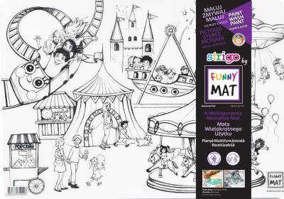 Opakowanie Transparentna mata Strigo Funny mat Park rozrywki 48x33.5 cm