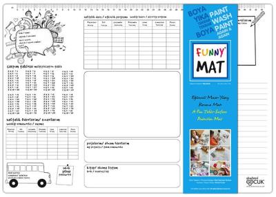 Opakowanie Transparentna mata Strigo Funny Mat Planer na biurko 68x48 cm