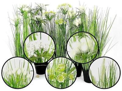 Opakowanie Trawa w doniczce 58cm MIX