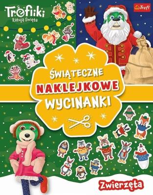 Trefiliki Ratują Święta. Zwierzęta Świąteczne. Autor: Opracowanie zbiorowe. SmakLiter.pl Okładka książki Trefiliki Ratują Święta. Zwierzęta Świąteczne