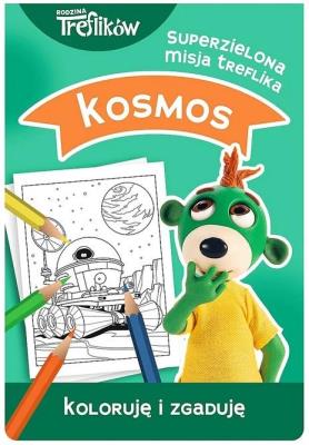 Opakowanie Trefliki. Koloruję i zgaduję Kosmos