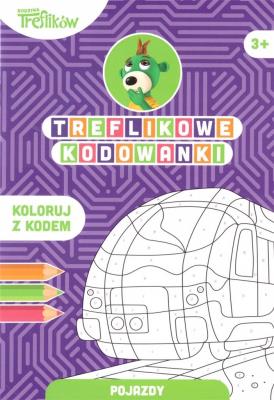Okładka książki Treflikowe kodowanki. Zwierzęta małe i duże