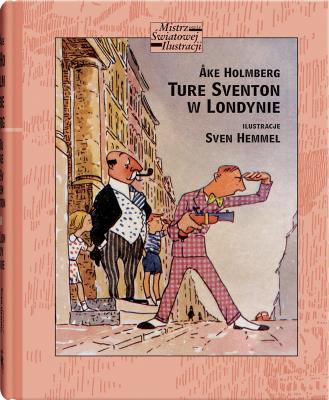 Ture Sventon w Londynie. Autor: Ake Holmberg. SmakLiter.pl Okładka książki Ture Sventon w Londynie