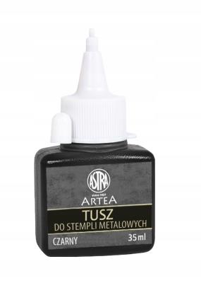 Opakowanie Tusz do stempli metalowych Astra 35 ml czarny