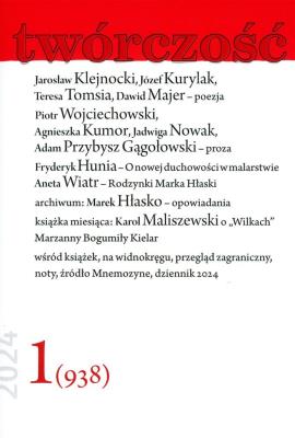Okładka książki Twórczość 1/2024