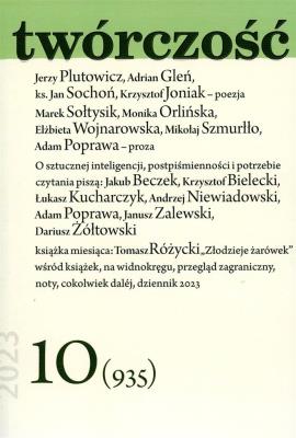Okładka książki Twórczość 10/2023