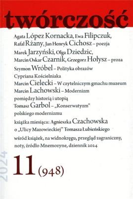 Okładka książki Twórczość 11/2024