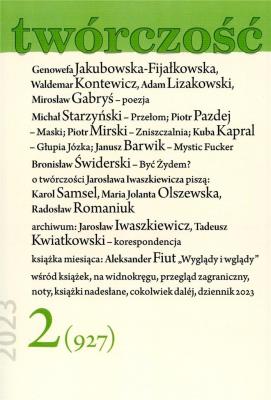 Okładka książki Twórczość 2/2023