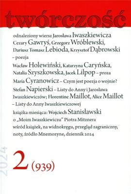 Okładka książki Twórczość 2/2024