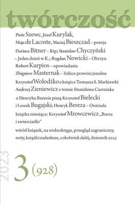 Okładka książki Twórczość 3/2023