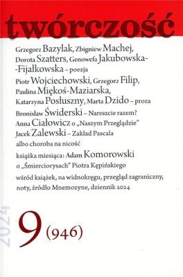 Okładka książki Twórczość 9/2024
