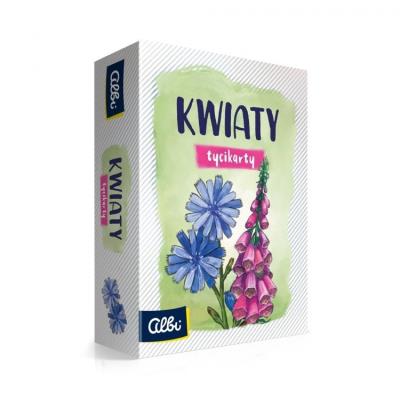Tycikarty: Kwiaty ALBI. Wydawca: Albi. SmakLiter.pl Opakowanie Tycikarty: Kwiaty ALBI