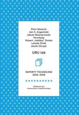 Okładka książki UBU lab. Raporty techniczne 2016-2024