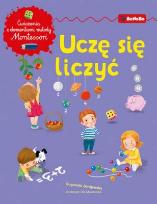 Okładka książki Uczę się liczyć. Ćwiczenia z elementami metody Montessori