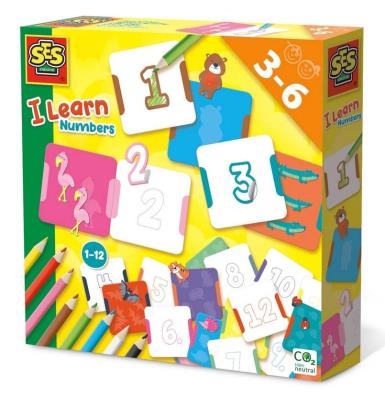 Uczę się liczyć po angielsku. Wydawca: SES NL. SmakLiter.pl Opakowanie Uczę się liczyć po angielsku