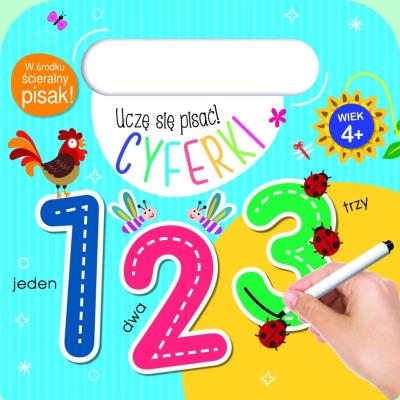 Okładka książki Uczę się pisać! Cyferki