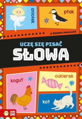 Okładka książki Uczę się pisać. Słowa