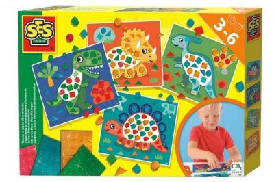 Opakowanie Uczę się tworzyć mozaiki z dinozaurów