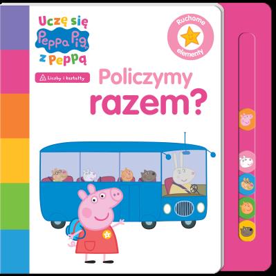 Okładka książki Uczę się z Peppą. Policzymy razem?