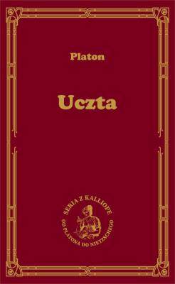 Uczta. Autor: Platon. SmakLiter.pl Okładka książki Uczta