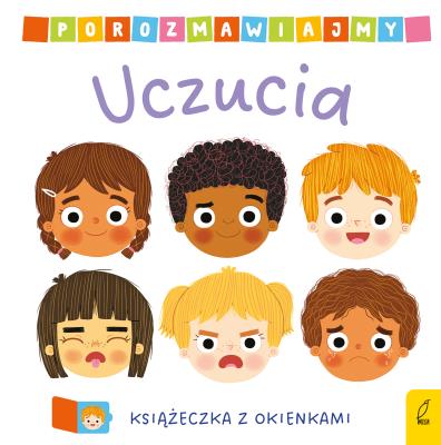 Uczucia. Porozmawiajmy. Autor: Kathy Gordon. SmakLiter.pl Okładka książki Uczucia. Porozmawiajmy