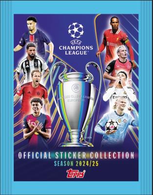 Opakowanie UEFA Champions League 2024/25 saszetka z naklejkami 1szt.mix
