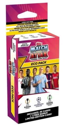 Opakowanie UEFA Champions League Match Attax 2023/24 mega eco pack