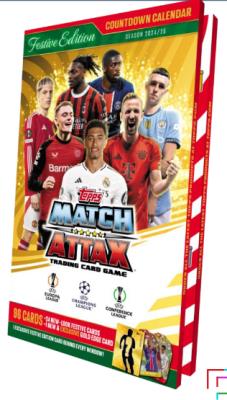 Opakowanie UEFA Champions League Match Attax 2024/25 Kalendarz adwentowy