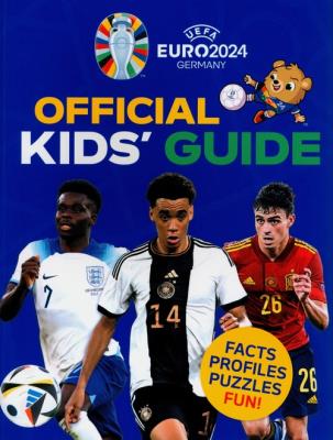 UEFA EURO 2024 Official Kids'. Autor: Pettman Kevin. SmakLiter.pl Okładka książki UEFA EURO 2024 Official Kids'
