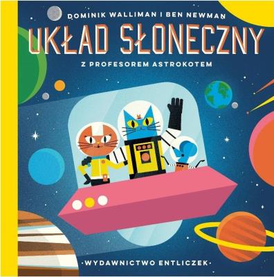 Okładka książki Układ Słoneczny z profesorem Astrokotem w.2